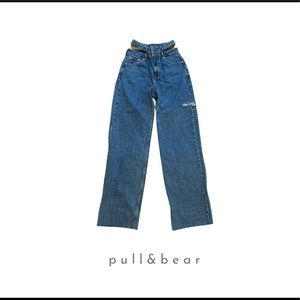 Pull & Bear- double waist jeans